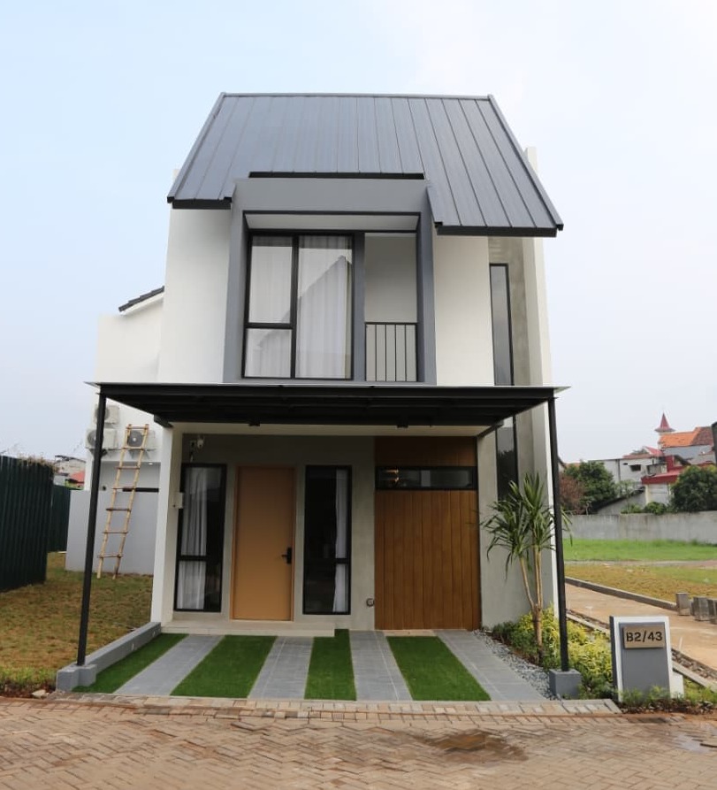 Rumah Tipe Fika di Cluster Baltic Synthesis Huis - Cijantung Jakarta Timur