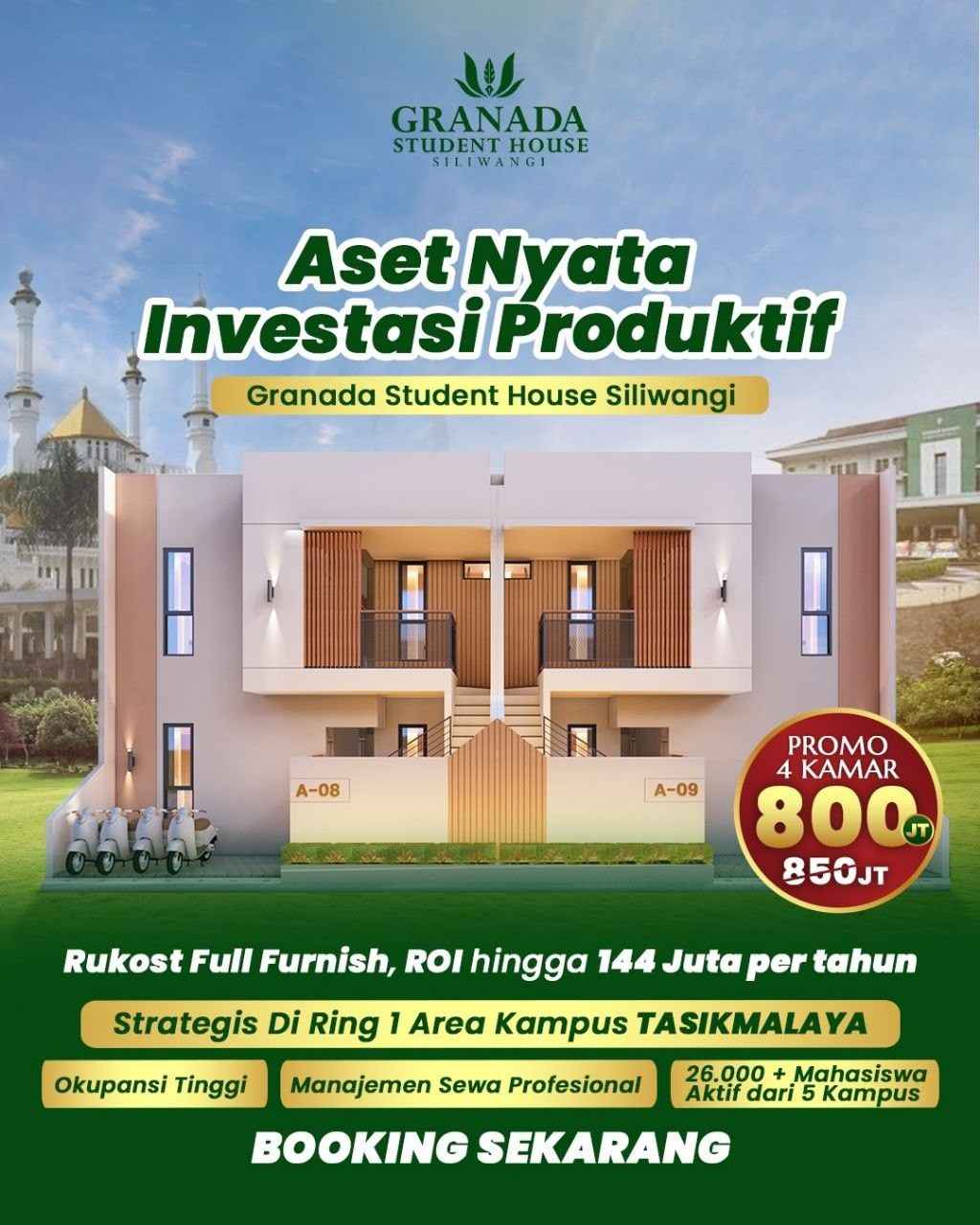 You are currently viewing Jual Kosan Tasikmalaya Murah Gk Sampe 1M – Investasi Jangka Panjang